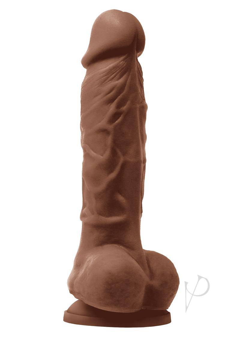 Colours Pleasures Dildo Vibe 5 Brown - Chambre Rouge