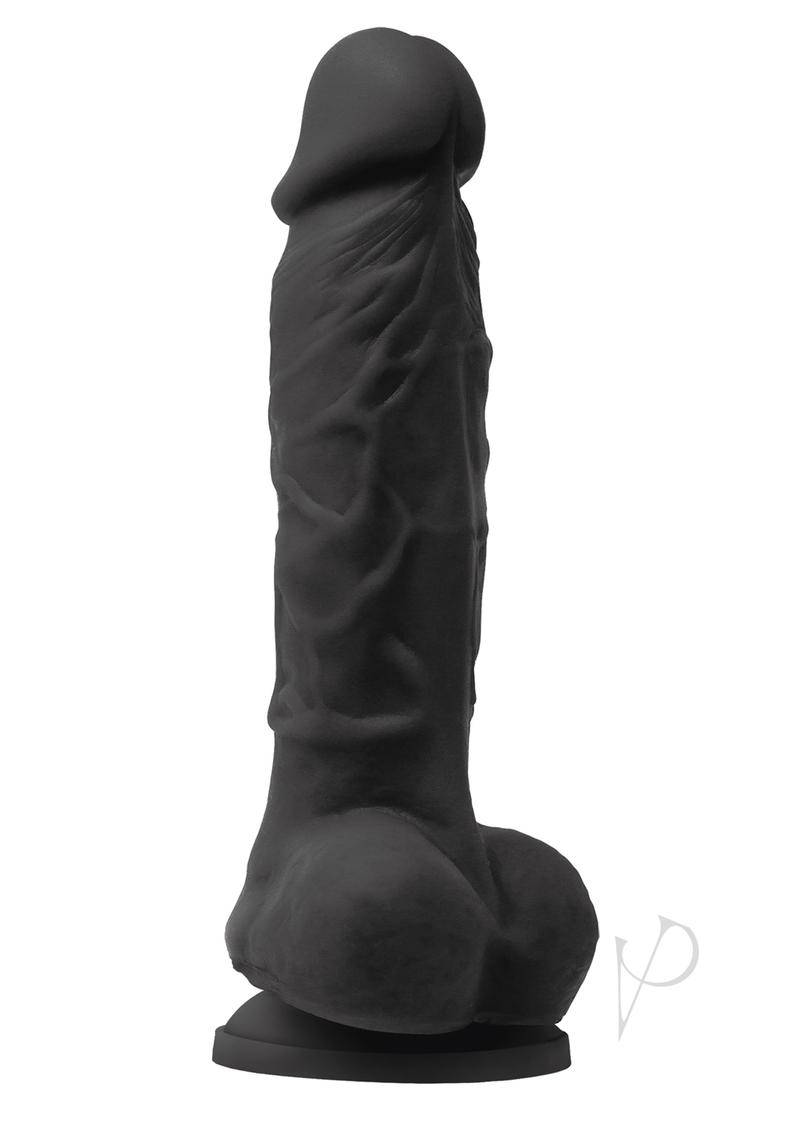 Colours Pleasures Dildo Vibe 5 Black - Chambre Rouge