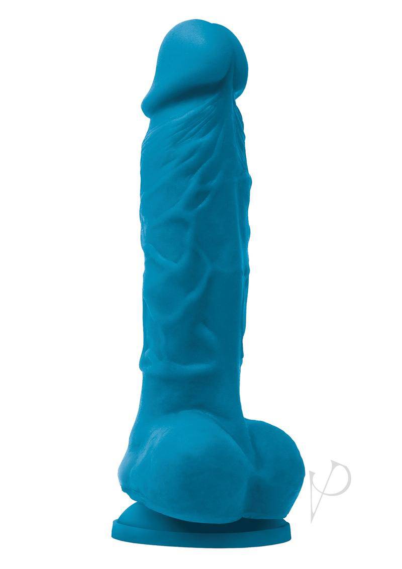 Colours Pleasures Dildo Vibe 5 Blue - Chambre Rouge