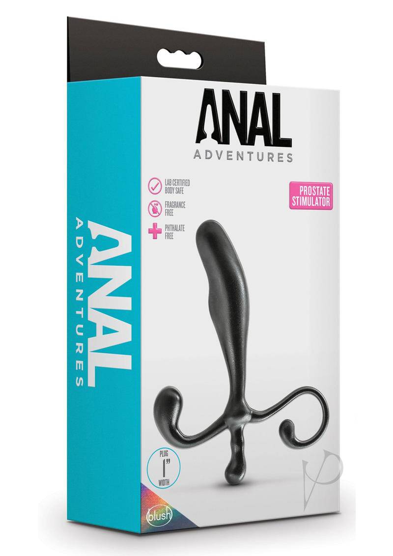 Anal Adventures Prostate Stimulator - Black