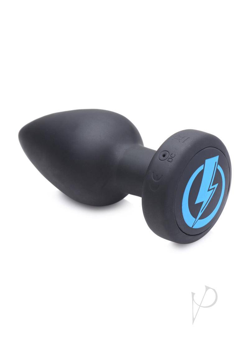 Zeus Vibe and Estim Anal Plug W/remote - Chambre Rouge