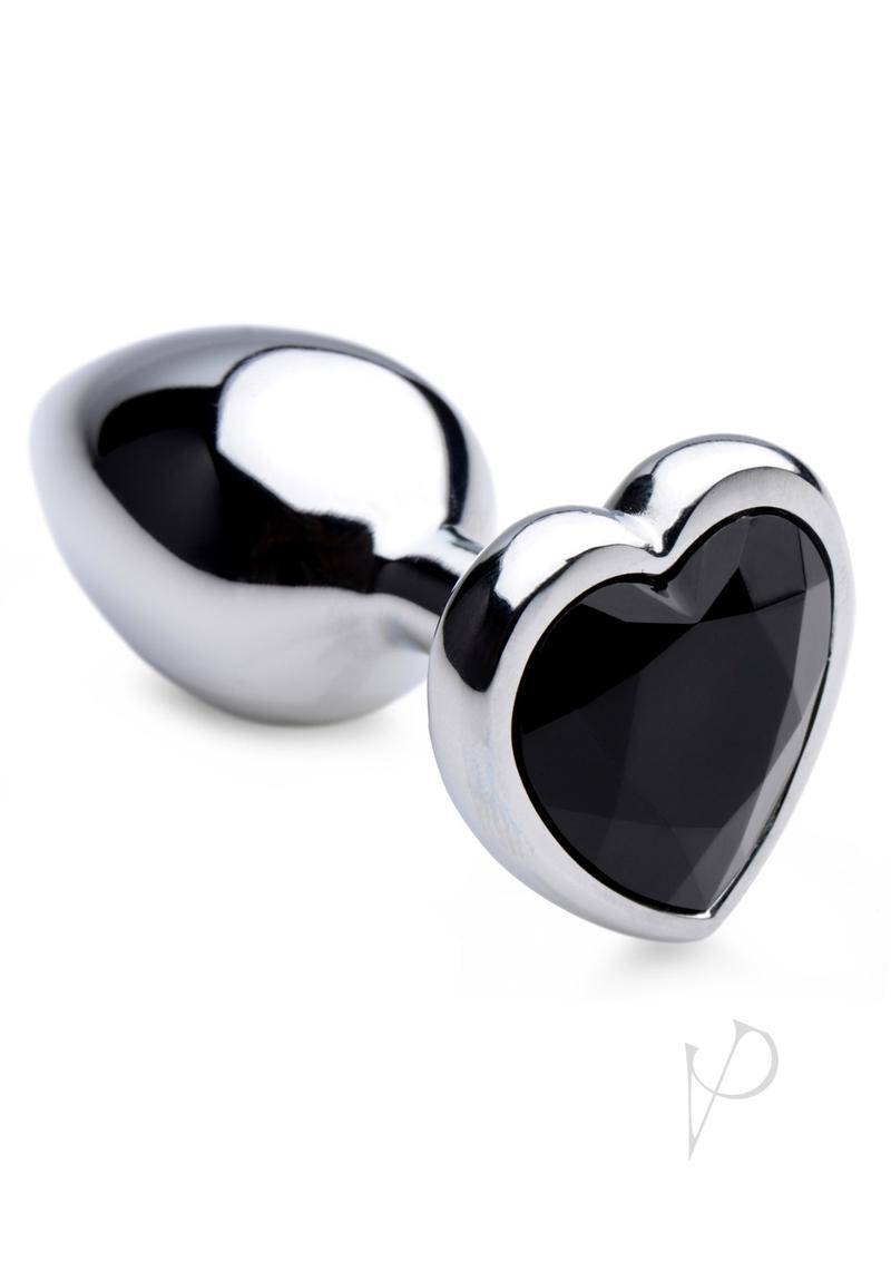 Booty Sparks Black Heart Gem Plug Sm - Chambre Rouge