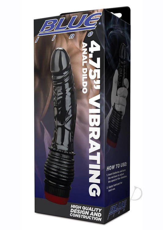 Candamp;B Gear Vibrating Anal Dildo 4.75in - Black