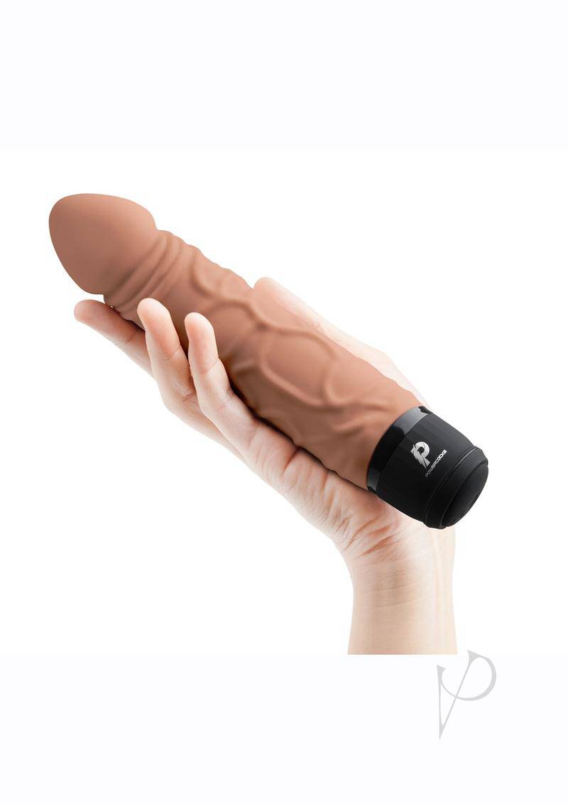 Pc Realistic Vibrator 6.5 Mocha - Chambre Rouge