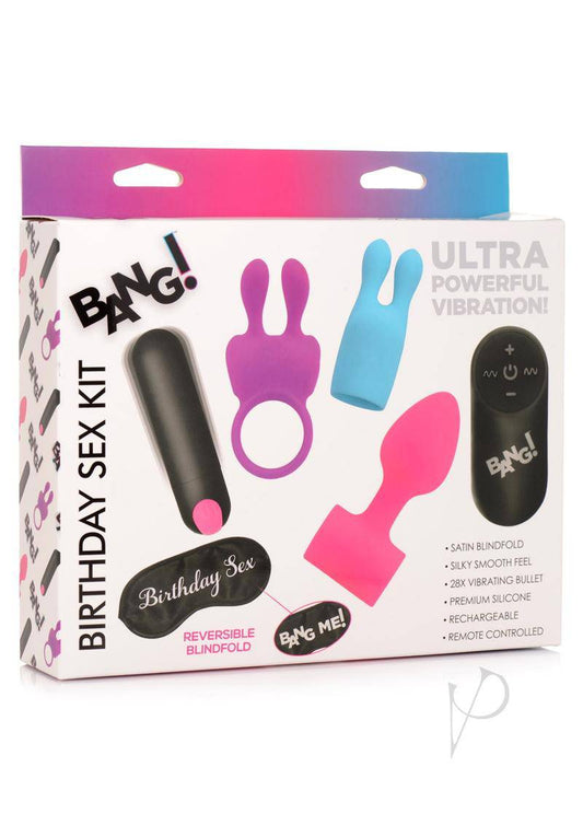 Bang! Birthday Sex Kit - Multi Color