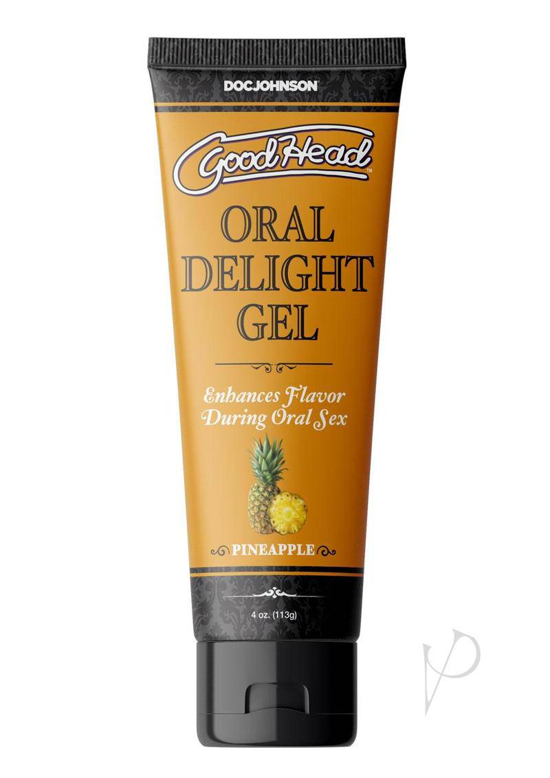 GoodHead Oral Delight Gel Flavored Pineapple 4oz - Bulk