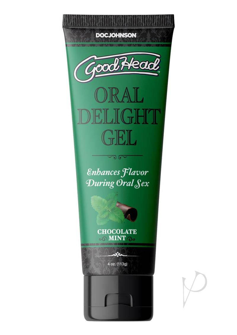 Goodhead Oral Delight Gel Choc Mint 4oz - Chambre Rouge