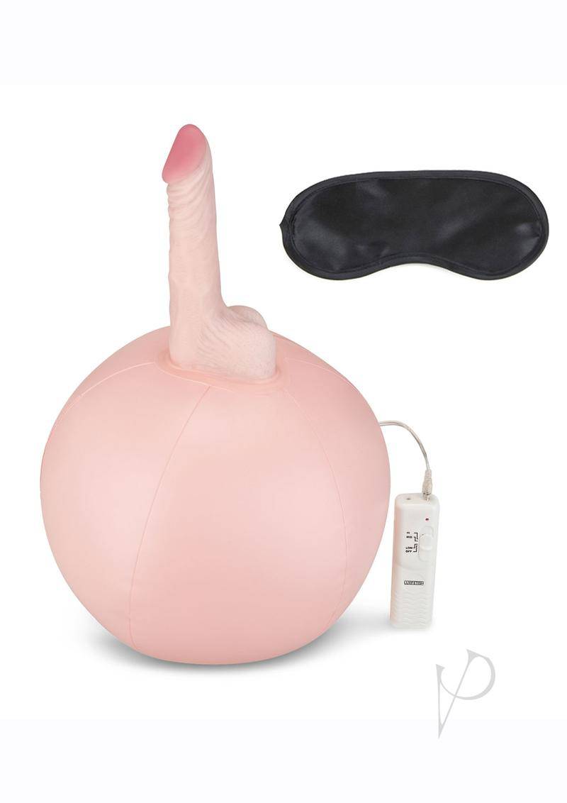 Lux F Inflatable Sex Ball W/vibe Dildo - Chambre Rouge