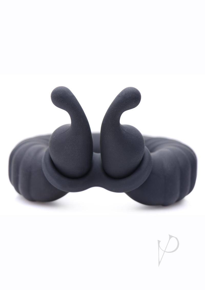 T4m 10x Cock Cobra Dual Cock Ring Blk - Chambre Rouge