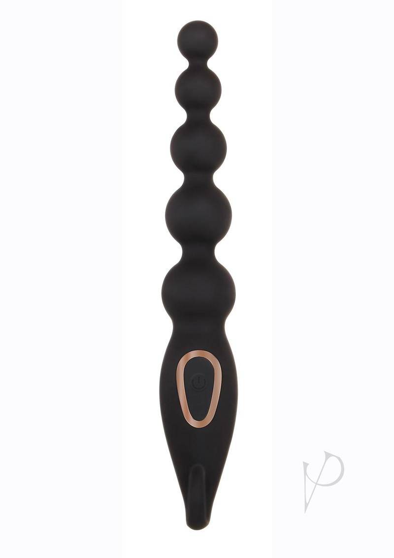 Aande Vibrating Anal Stick Black - Chambre Rouge