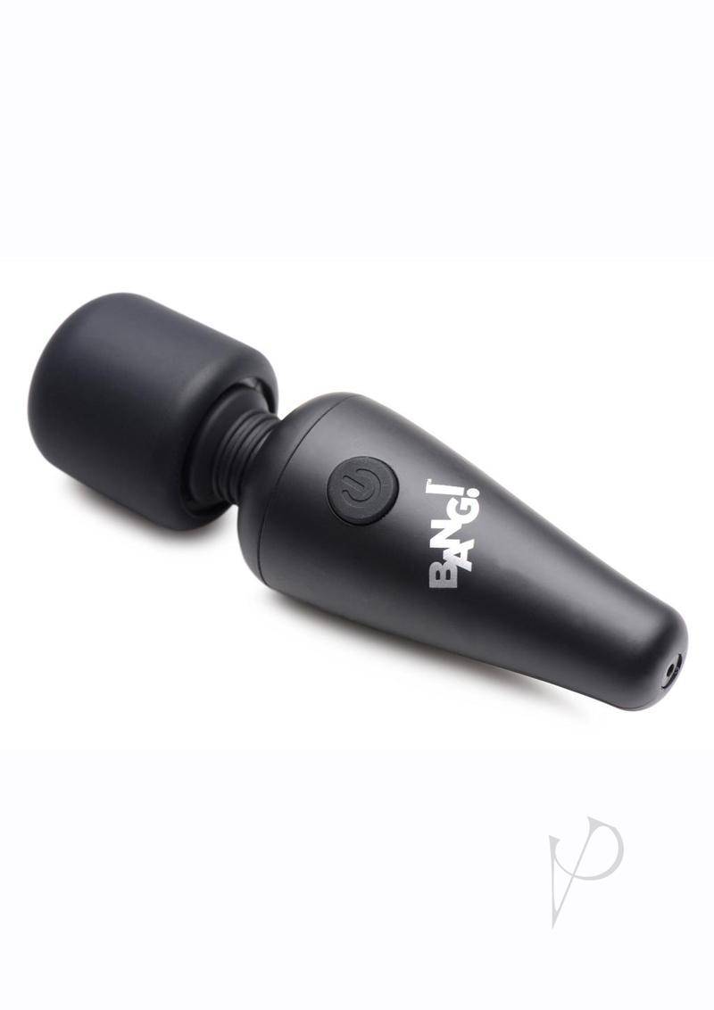 Bang 10x Vibe Mini Silicone Wand Black - Chambre Rouge