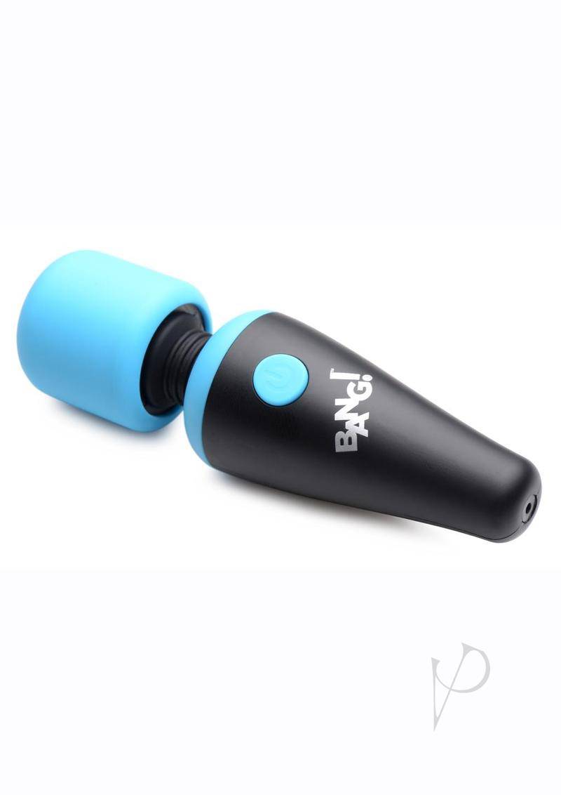 Bang 10x Vibe Mini Silicone Wand Blue - Chambre Rouge