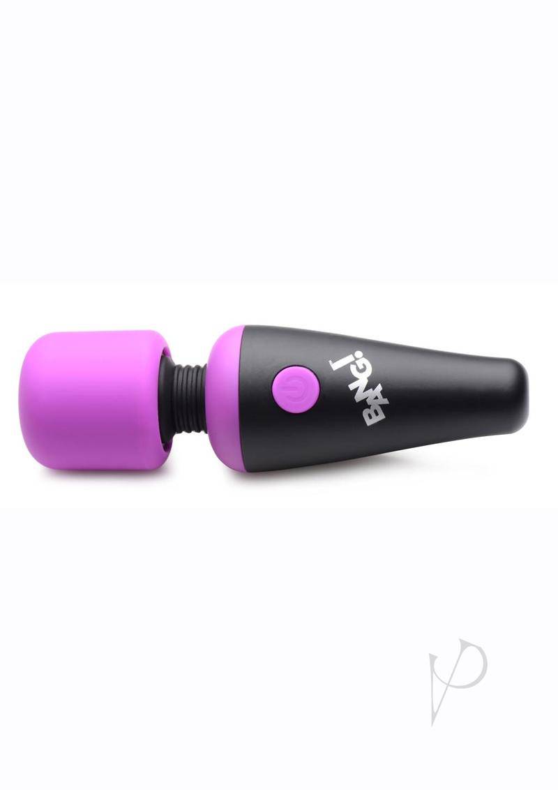 Bang 10x Vibe Mini Silicone Wand Purple - Chambre Rouge