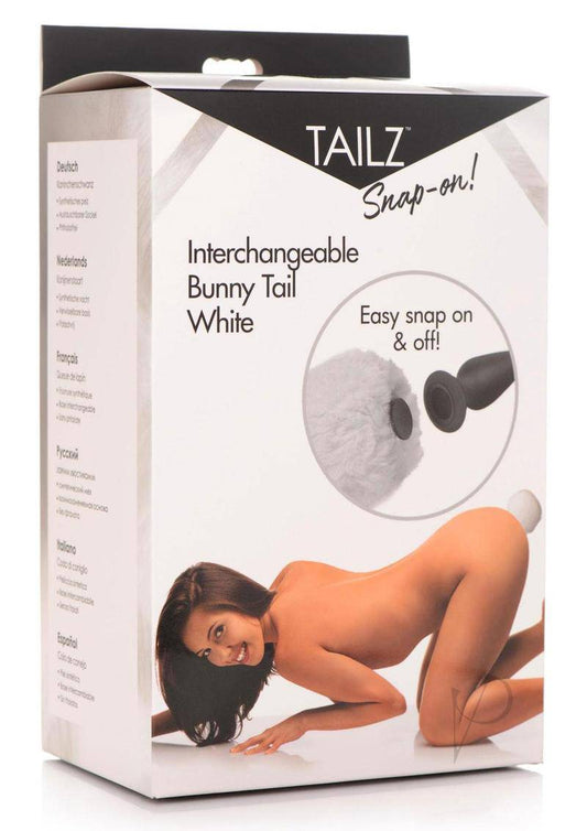 Tailz Interchangeable Bunny Tail Accessory - White
