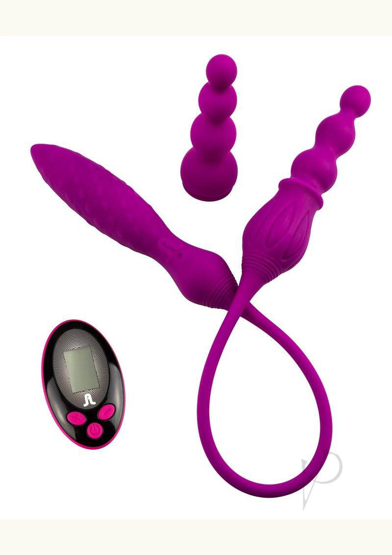 2x Double Vibrator Purple - Chambre Rouge