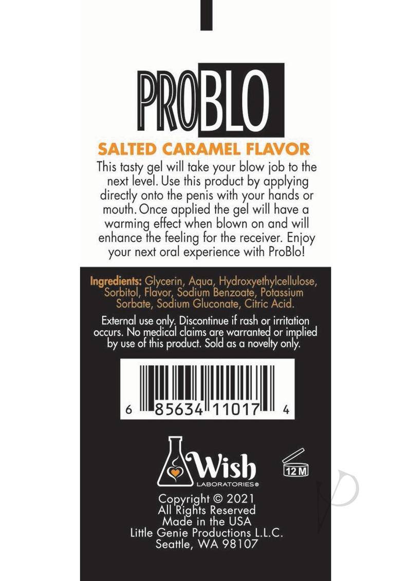 Problo Oral Pleasure Gel Caramel 1.5oz - Chambre Rouge