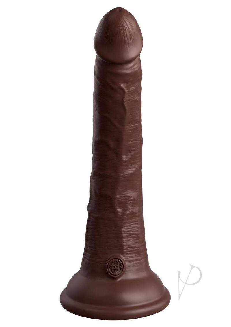 Kc Elite Dual Dense Cock 7 Brown - Chambre Rouge