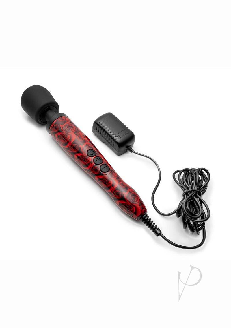 Doxy Massager Rose Pattern - Chambre Rouge