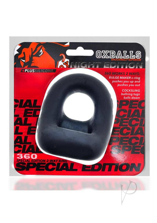 Oxballs 360 2-Way Cock Ring and Ball Sling - Night Edition