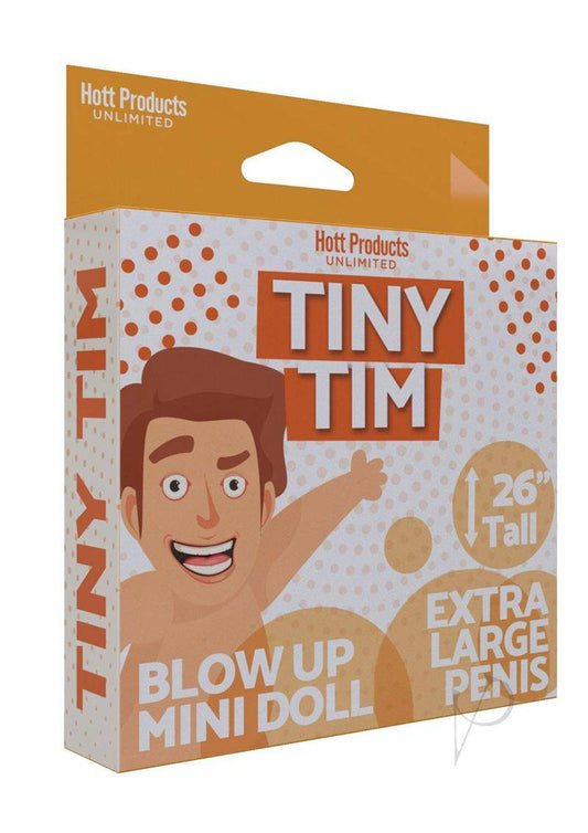 Tiny Tim Blow Up Party Doll - Vanilla - Chambre Rouge