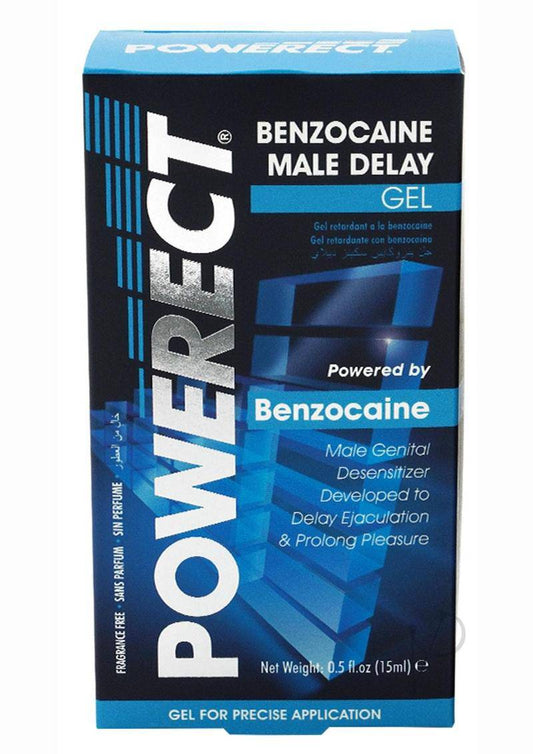 Powerect Benzocaine Delay Serum 15ml - Chambre Rouge