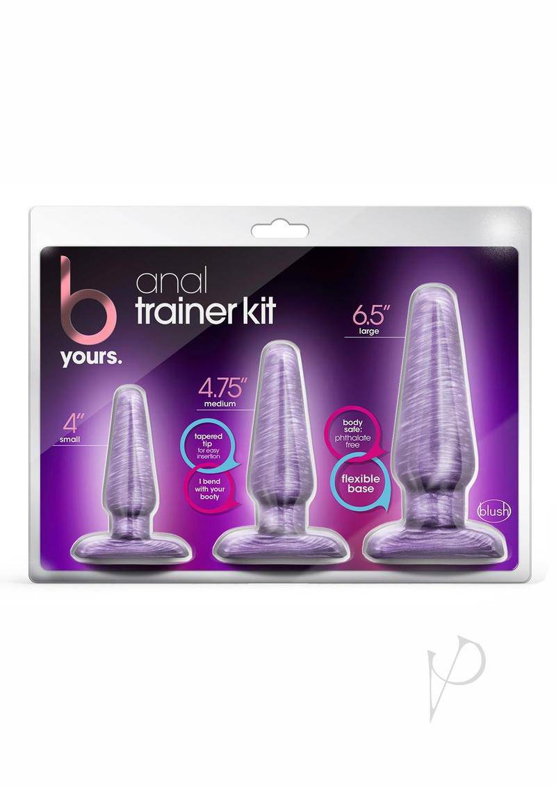 B Yours Anal Trainer Kit - Purple Swirl