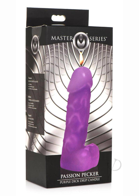 Master Series Passion Pecker Purple Dick Drip Candle