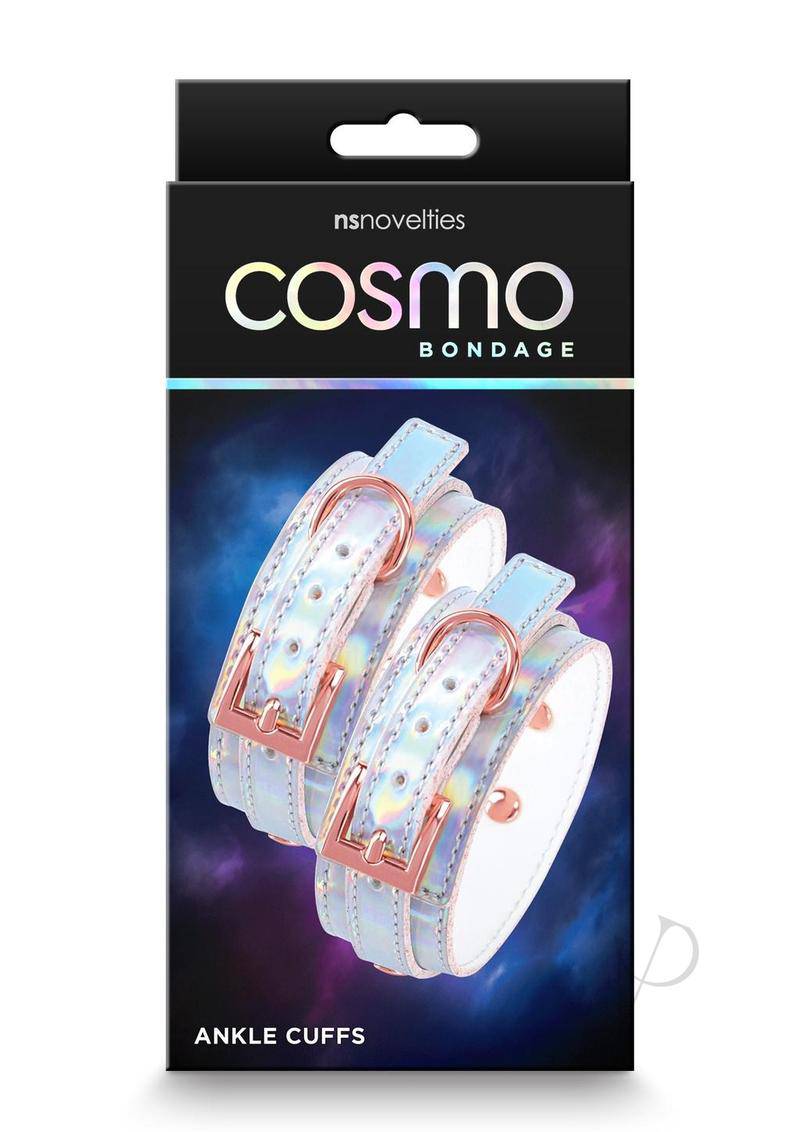 Cosmo Bondage Ankle Cuffs - Rainbow - Chambre Rouge