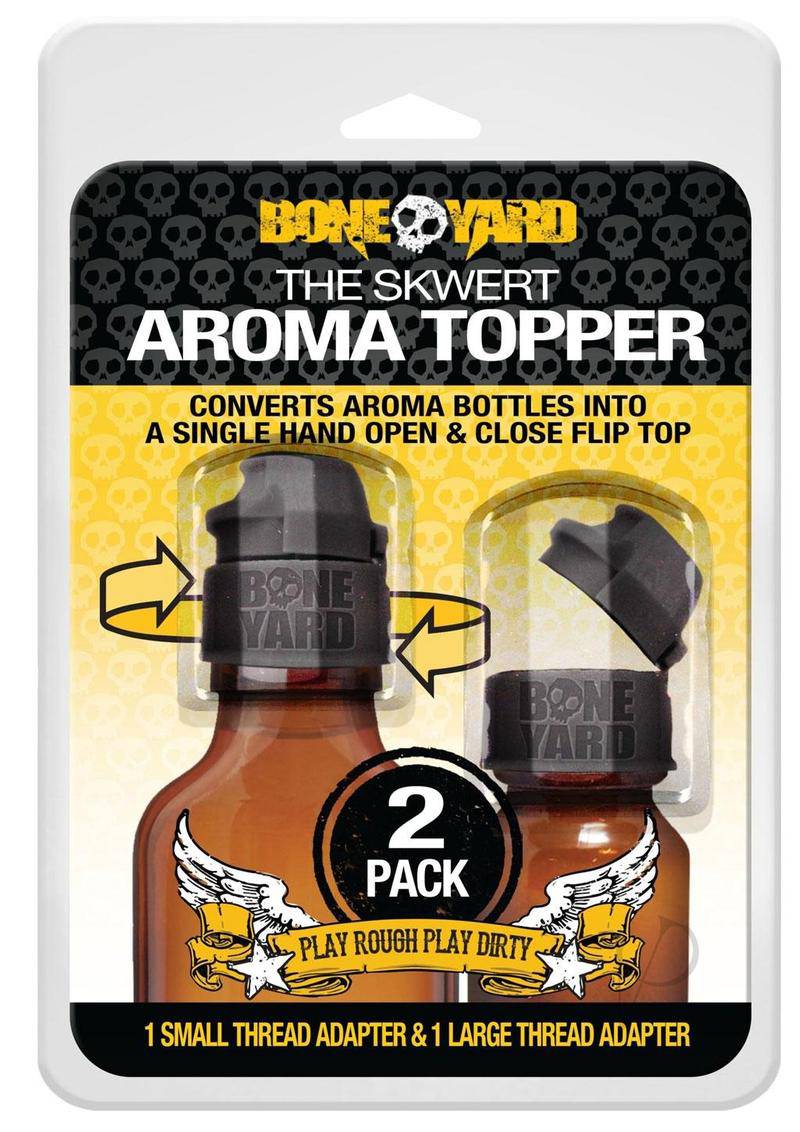 Boneyard Skwert Aroma Toppers (2 per pack) - Black