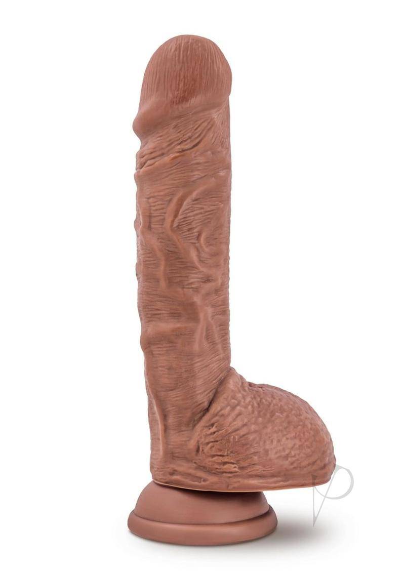 Au Naturel Big Billy Dildo 9 Mocha - Chambre Rouge