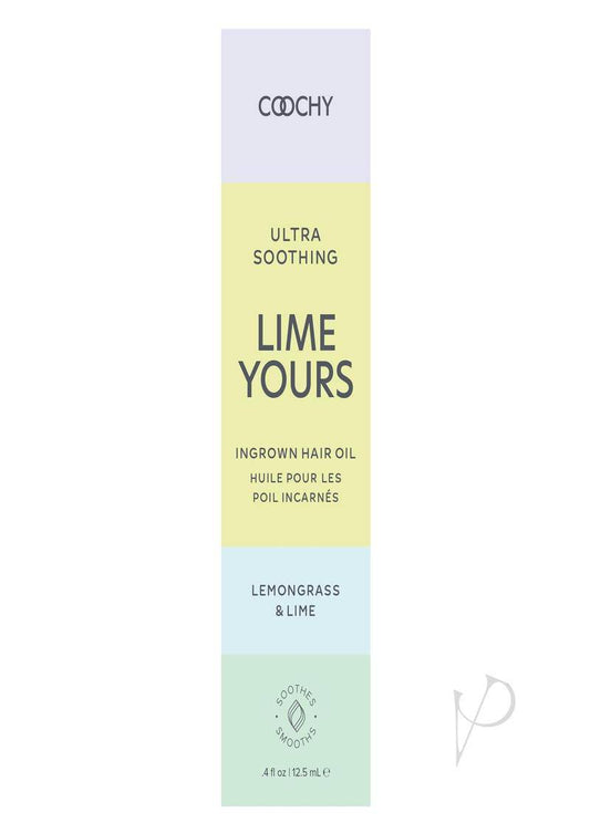 Coochy Ultra Soothing Lime Yours Ingrown Hair Oil Lemongrass Lime .5oz. - Chambre Rouge