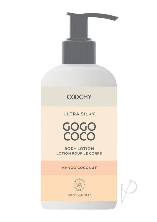 Coochy Ultra Silky Gogo Coco Body Lotion Mango Coconut 8oz - Chambre Rouge