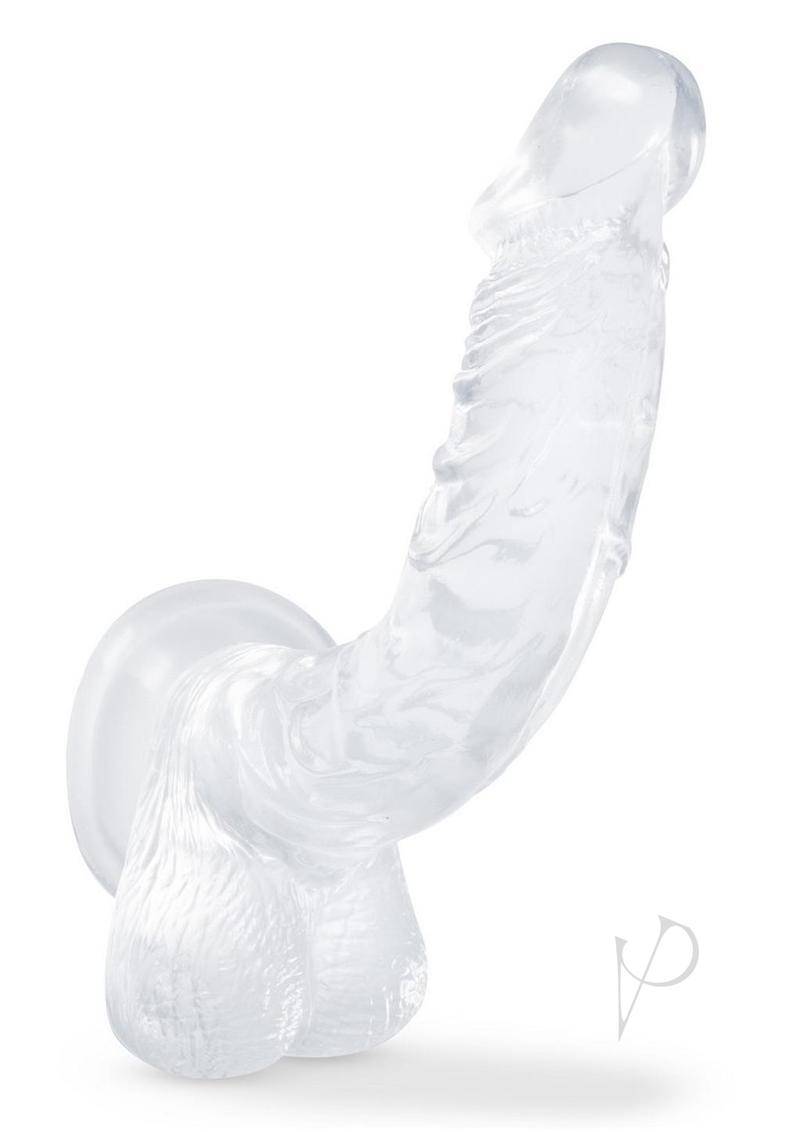 B Yours Diamond Luster Dildo 8.5in - Clear - Chambre Rouge