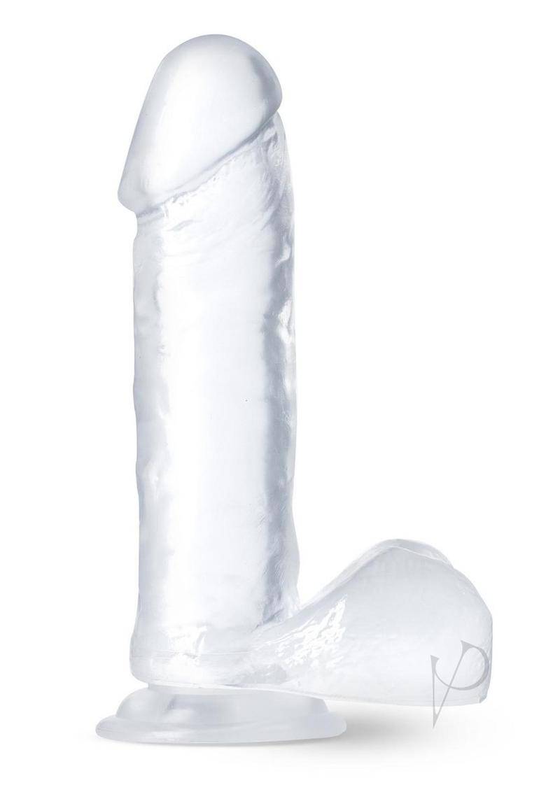 B Yours Diamond Glimmer Dildo 8in - Clear - Chambre Rouge