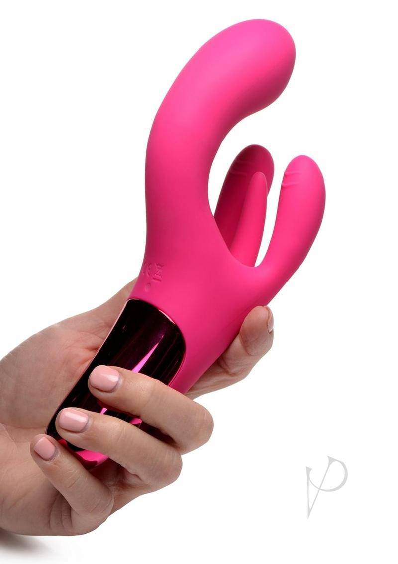 Bang Triple Rabbit Vibrator Pink - Chambre Rouge