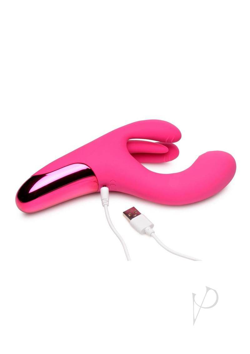 Bang Triple Rabbit Vibrator Pink - Chambre Rouge