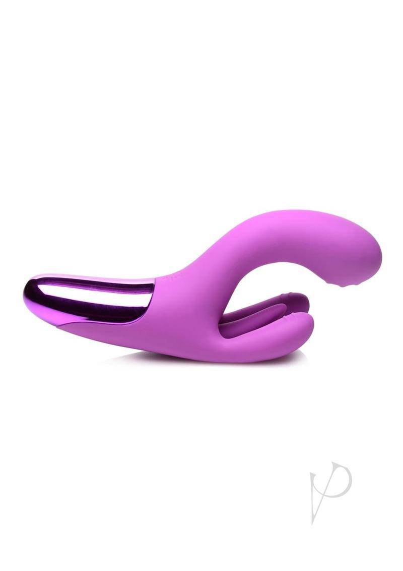 Bang Triple Rabbit Vibrator Purple - Chambre Rouge