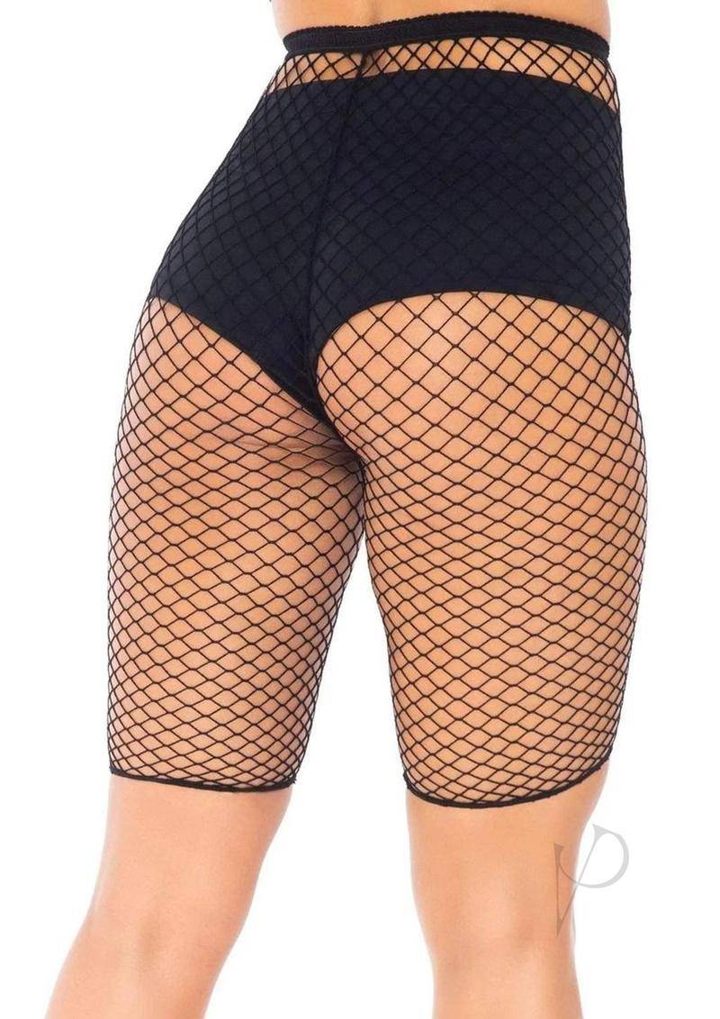 Industrial Net Biker Shorts Os Black - Chambre Rouge