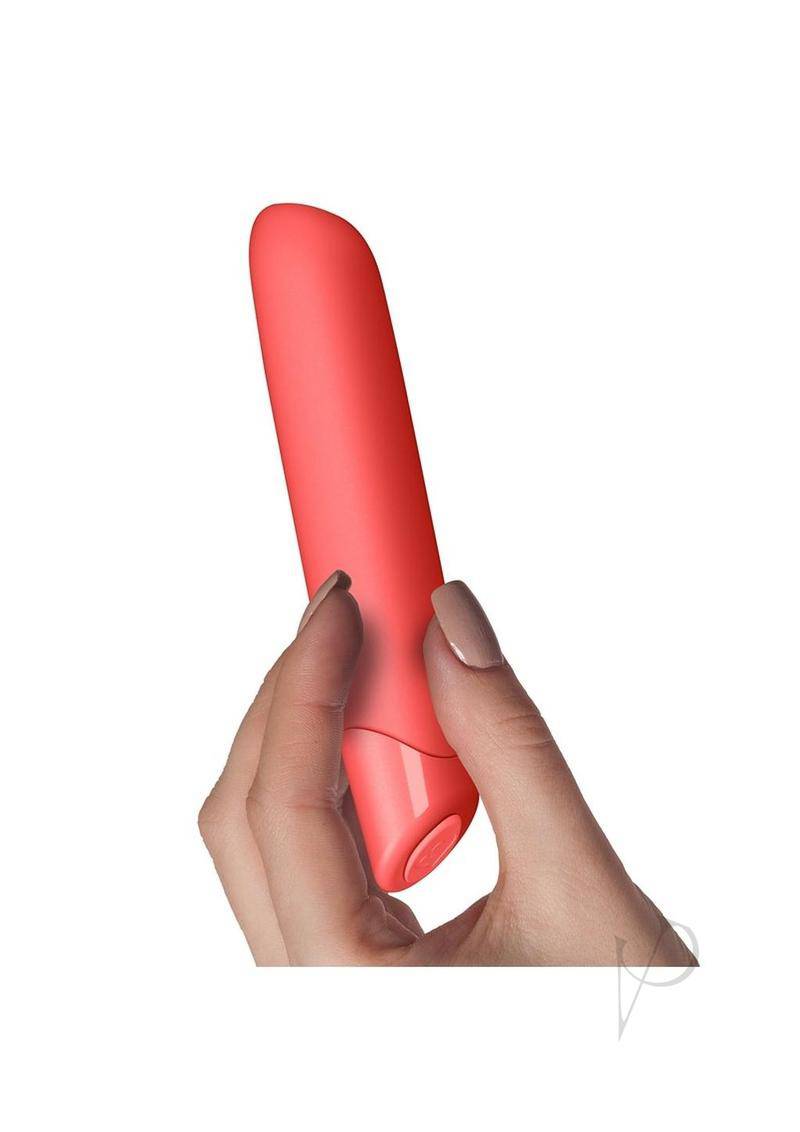 Sugar Boo Cool Coral Rechargeable Silicone Vibrator - Fuchsia - Chambre Rouge