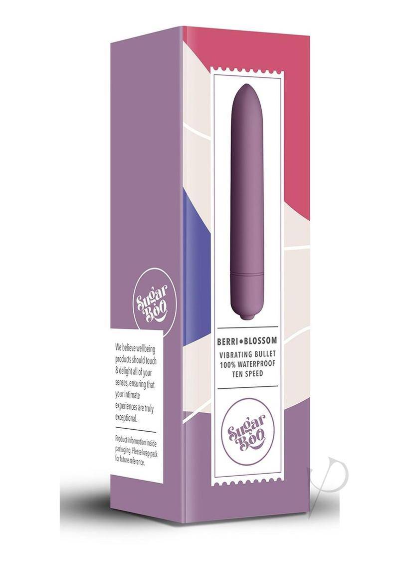 Sugar Boo Berri Blossom Vibrator - Purple - Chambre Rouge