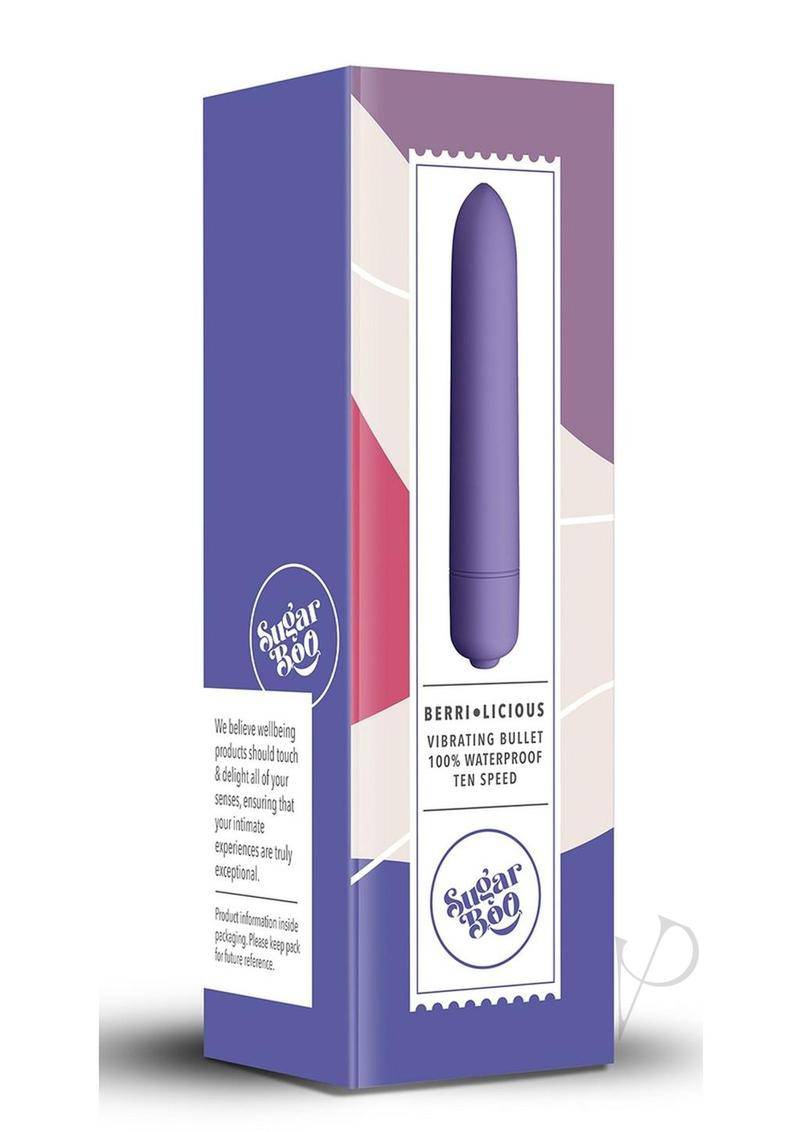 Sugar Boo Berri Licious Vibrator - Purple - Chambre Rouge