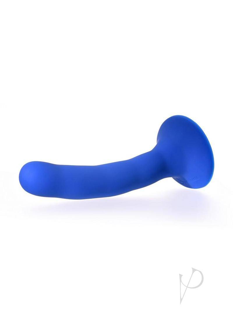 Please Silicone Dildo 5.25in - Blue - Chambre Rouge