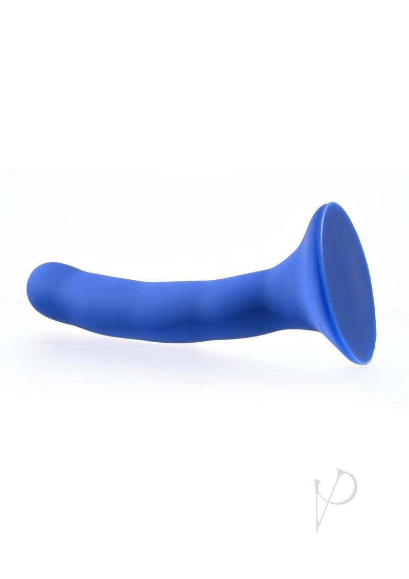 Please Silicone Dildo 5.25in - Blue - Chambre Rouge