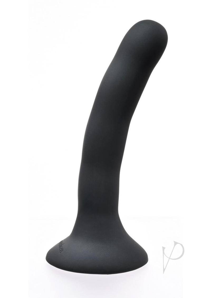 Please Silicone Dildo 5.25in - Black - Chambre Rouge