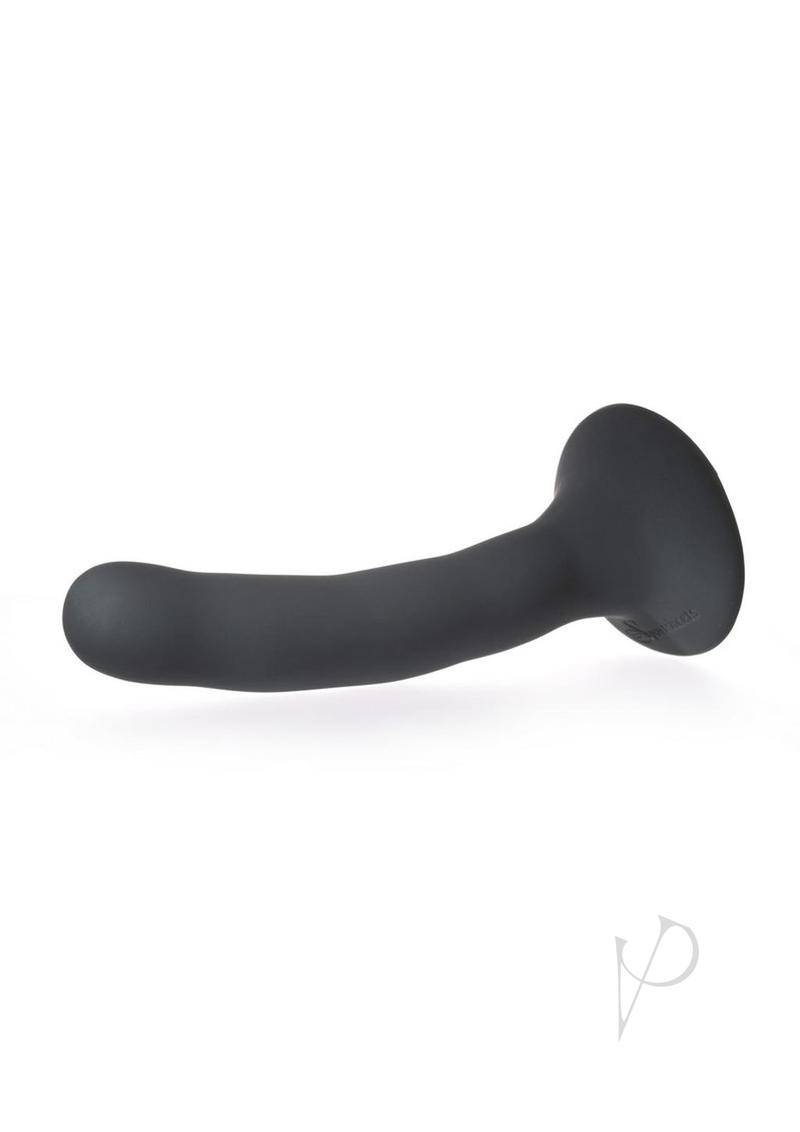 Please Silicone Dildo 5.25in - Black - Chambre Rouge