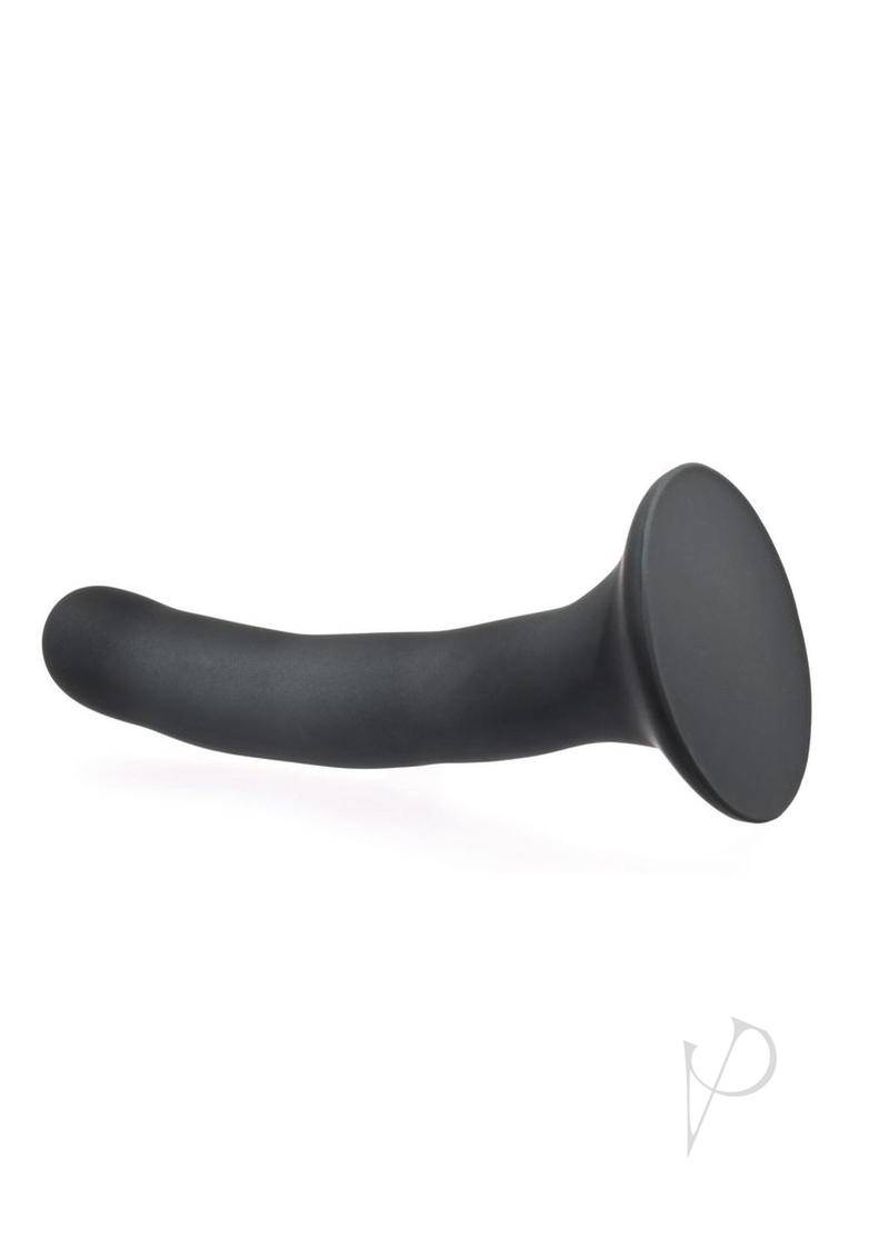 Please Silicone Dildo 5.25in - Black - Chambre Rouge