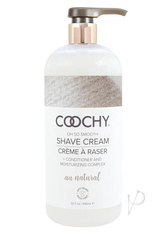 Coochy Shave Cream Au Natural 32oz - Chambre Rouge