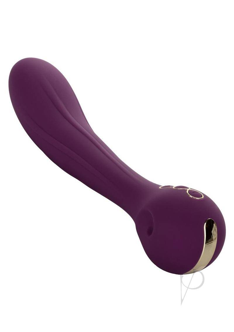 Obsession Passion Rechargeable Silicone Vibrator - Purple - Chambre Rouge