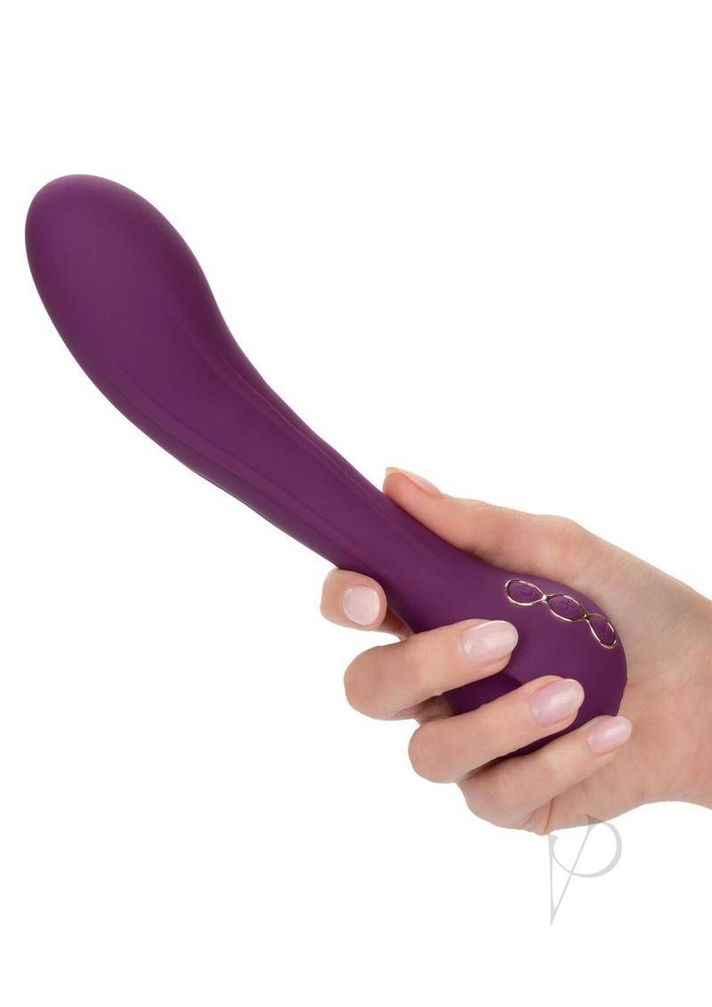 Obsession Passion Rechargeable Silicone Vibrator - Purple - Chambre Rouge