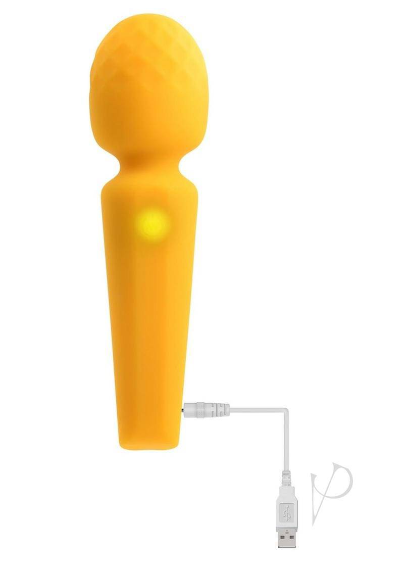 Sunshine Rechargeable Silicone Vibrator - Yellow - Chambre Rouge